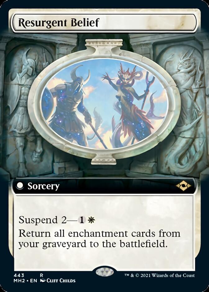 Resurgent Belief (Extended Art) [Modern Horizons 2] - Card Brawlers