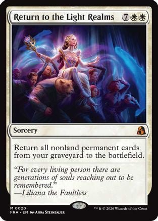 Return to the Light Realms (FRA-020) - Reality Fracture - Card Brawlers