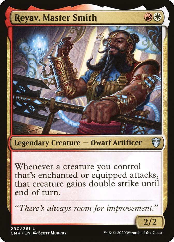 Reyav, Master Smith [Commander Legends] - Card Brawlers