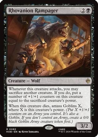 Rhovanion Rampager (HOB-082) - The Hobbit Foil - Card Brawlers