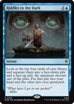 Riddles in the Dark (HOB-053) - The Hobbit Foil - Card Brawlers