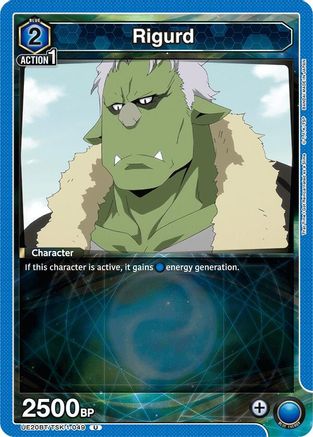 Rigurd (UE20BT/TSK-1-049) - UE20BT That Time I Got Reincarnated as a Slime - Card Brawlers
