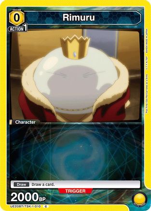 Rimuru (010) (UE20BT/TSK-1-010) - UE20BT That Time I Got Reincarnated as a Slime - Card Brawlers