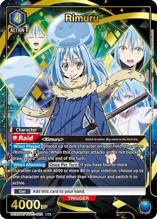 Rimuru (052) (R*) (UE20BT/TSK-1-052) - UE20BT That Time I Got Reincarnated as a Slime Foil - Card Brawlers