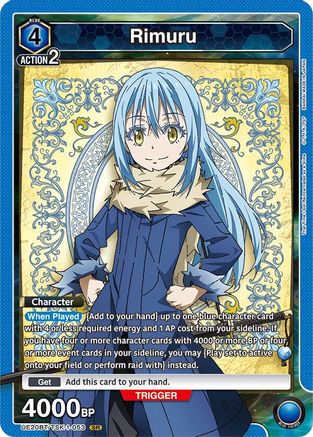 Rimuru (053) (UE20BT/TSK-1-053) - UE20BT That Time I Got Reincarnated as a Slime Foil - Card Brawlers