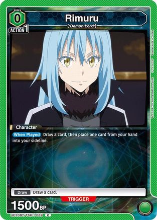 Rimuru (089) (UE20BT/TSK-1-089) - UE20BT That Time I Got Reincarnated as a Slime - Card Brawlers