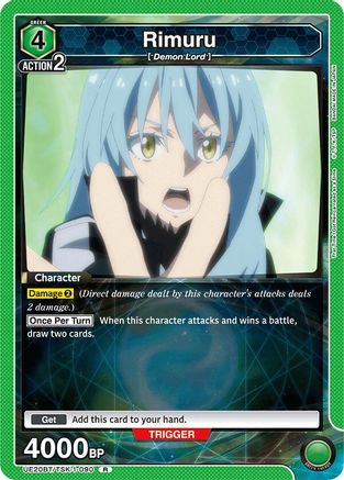 Rimuru (090) (UE20BT/TSK-1-090) - UE20BT That Time I Got Reincarnated as a Slime Foil - Card Brawlers