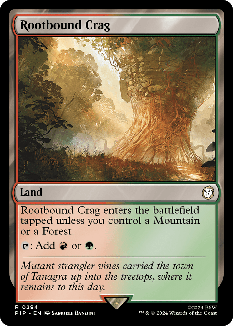 Rootbound Crag [Fallout] - Card Brawlers