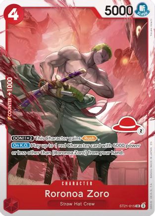 Roronoa Zoro - ST21-015 (Luffy Deck) (ST21-015) - Learn Together Deck Set - Card Brawlers