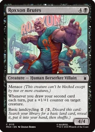 Roxxon Brutes (MSH-113) - Marvel Super Heroes - Card Brawlers
