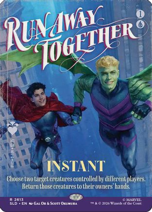Run Away Together (SLD-2613) - Secret Lair Drop Series - Card Brawlers