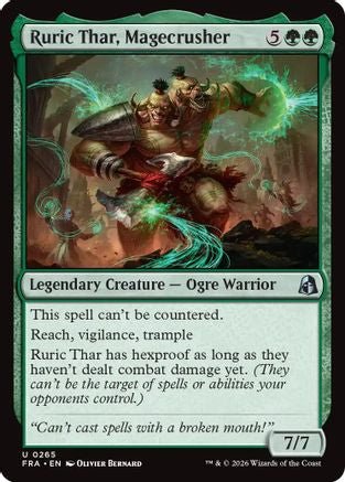 Ruric Thar, Magecrusher (FRA-265) - Reality Fracture Foil - Card Brawlers