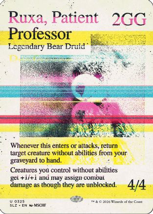 Ruxa, Patient Professor (0325) (SLZ-325) - Secret Lair x MSCHF: The Zeta Set - Card Brawlers