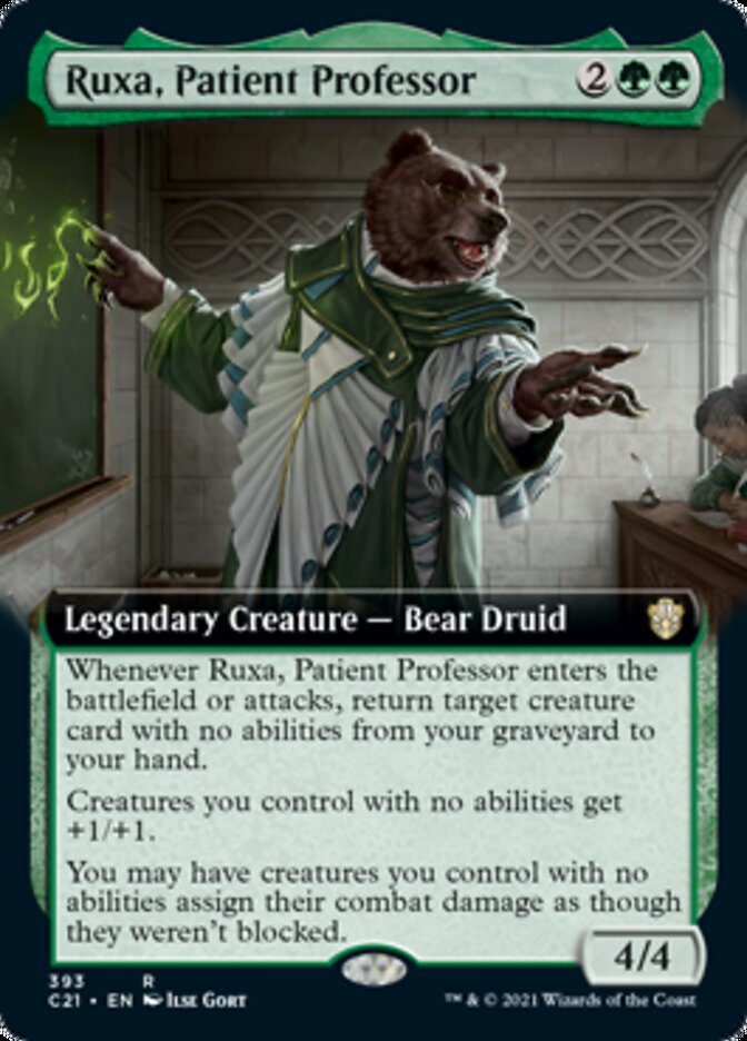 Ruxa, Patient Professor (Extended Art) [Commander 2021] - Card Brawlers