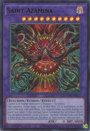 Saint Azamina (MAMO-EN077) - Magnificent Monsters 1st Edition - Card Brawlers