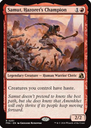 Samut, Hazorer's Champion (FRA-251) - Reality Fracture - Card Brawlers