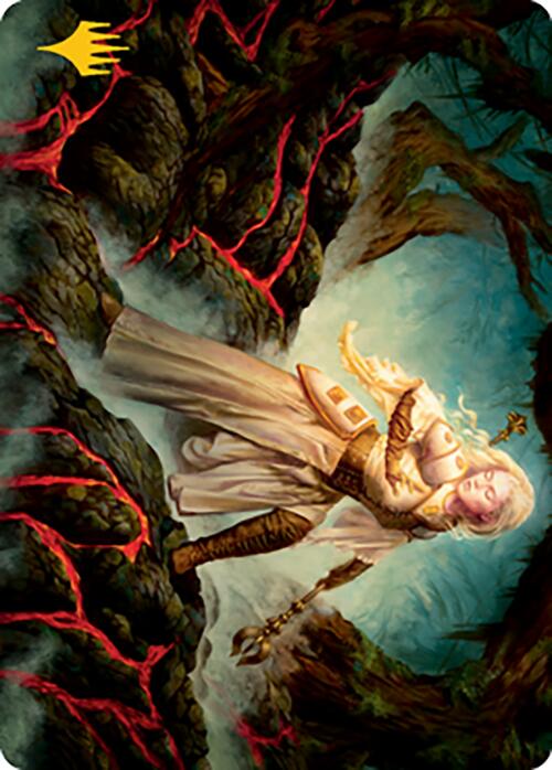 Sanctifier en - Vec Art Card (Gold - Stamped Signature) [Modern Horizons 2 Art Series] - Card Brawlers