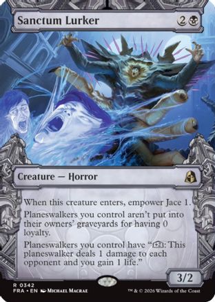 Sanctum Lurker (Showcase) (FRA-342) - Reality Fracture - Card Brawlers