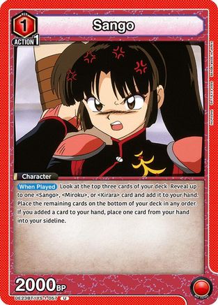 Sango (057) (UE23BT/IYS-1-057) - UE23BT Inuyasha - Card Brawlers