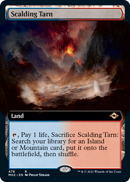 Scalding Tarn (Extended Art) [Modern Horizons 2] - Card Brawlers