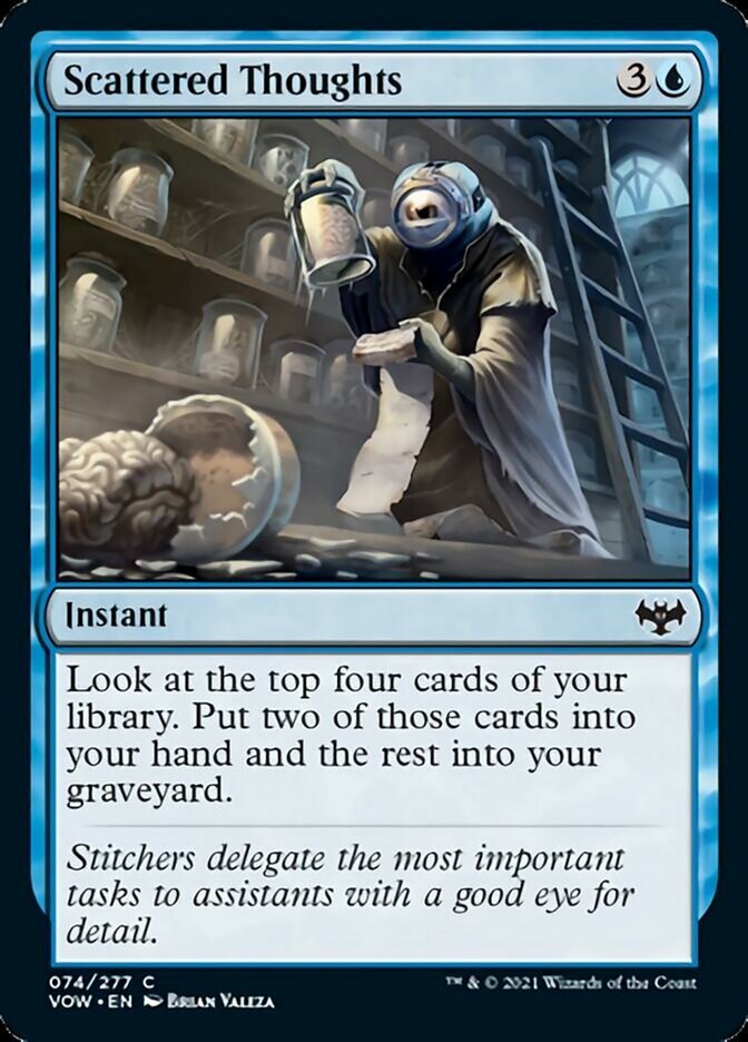 Scattered Thoughts [Innistrad: Crimson Vow] - Card Brawlers