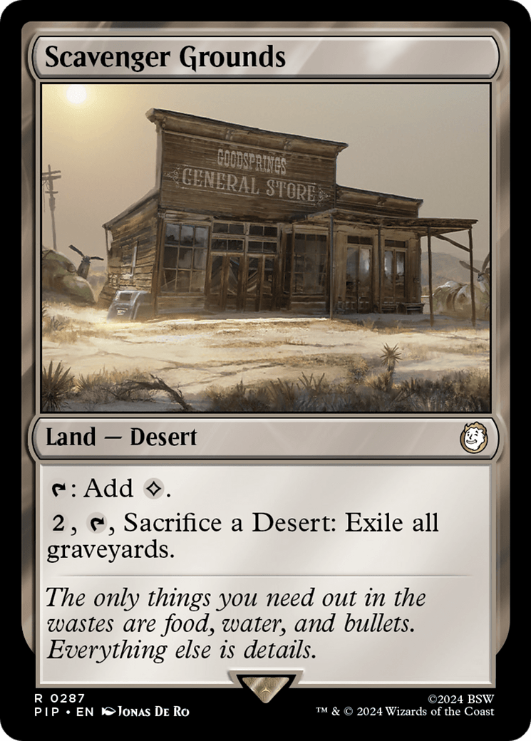 Scavenger Grounds [Fallout] - Card Brawlers