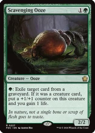 Scavenging Ooze (FDC-227) - Commander: Foundations - Card Brawlers
