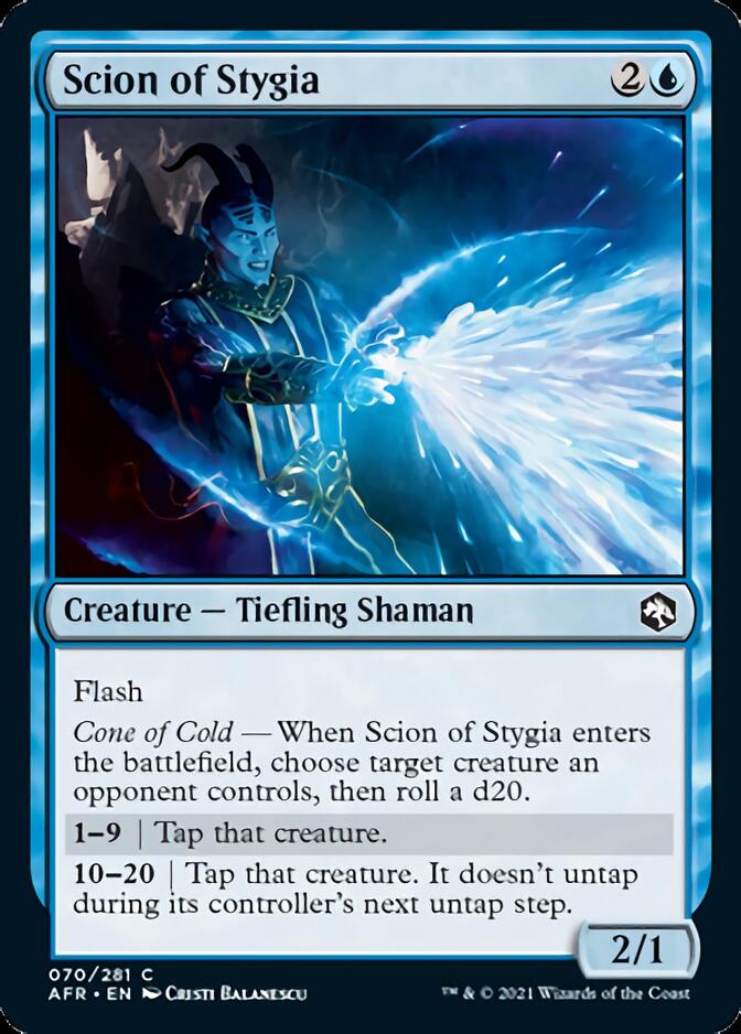 Scion of Stygia [Dungeons & Dragons: Adventures in the Forgotten Realms] - Card Brawlers
