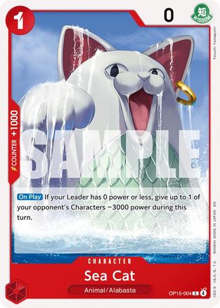 Sea Cat (OP15-004) - Adventure on Kami's Island - Card Brawlers