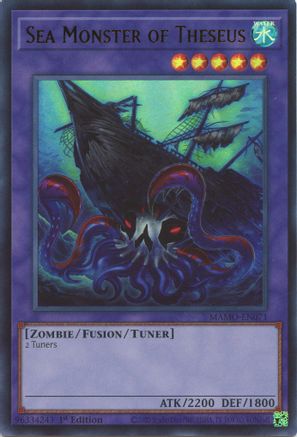 Sea Monster of Theseus (MAMO-EN071) - Magnificent Monsters 1st Edition - Card Brawlers