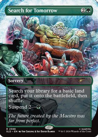 Search for Tomorrow (SLD-2598) - Secret Lair Drop Series - Card Brawlers