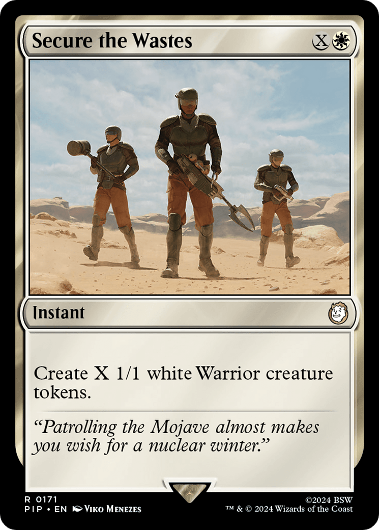 Secure the Wastes [Fallout] - Card Brawlers