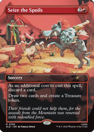 Seize the Spoils (SLD-2556) - Secret Lair Drop Series Foil - Card Brawlers