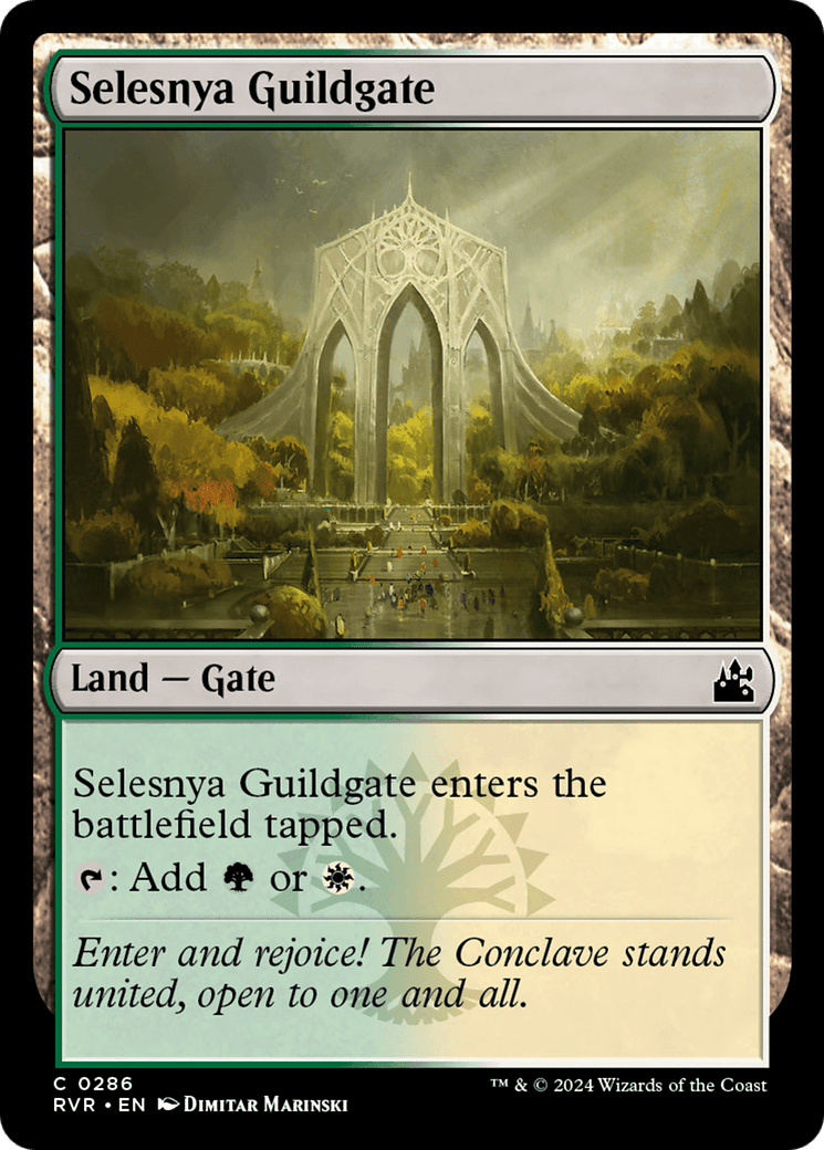 Selesnya Guildgate [Ravnica Remastered] - Card Brawlers