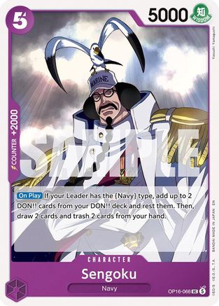 Sengoku (066) (OP16-066) - The Time of Battle - Card Brawlers