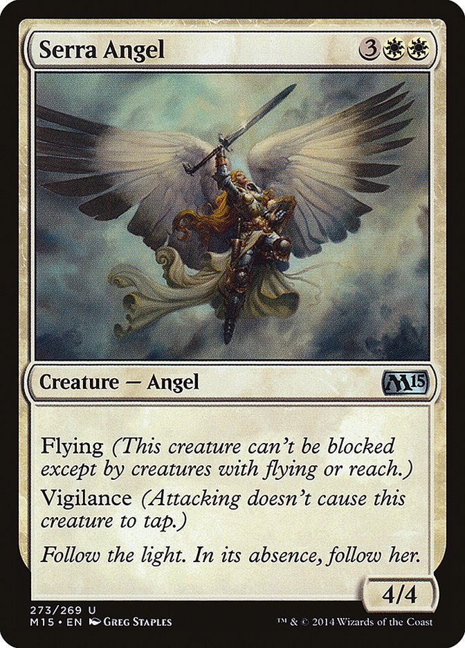 Serra Angel [Magic 2015] - Card Brawlers