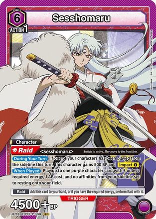 Sesshomaru (009) (UE23BT/IYS-1-009) - UE23BT Inuyasha Foil - Card Brawlers