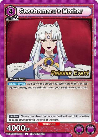 Sesshomaru's Mother (UEPR/IYS-1-010) - UE23BT Inuyasha Release Event Cards - Card Brawlers