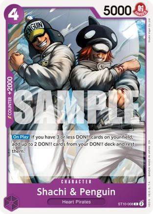 Shachi & Penguin (Reprint) (ST10-008) - Premium Booster -The Best- Vol. 2 - Card Brawlers