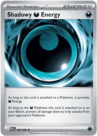 Shadowy Darkness Energy (083/null) - Holofoil [ME05 Pitch Black] - Card Brawlers