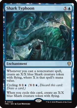 Shark Typhoon (FRC-044) - Commander: Reality Fracture - Card Brawlers