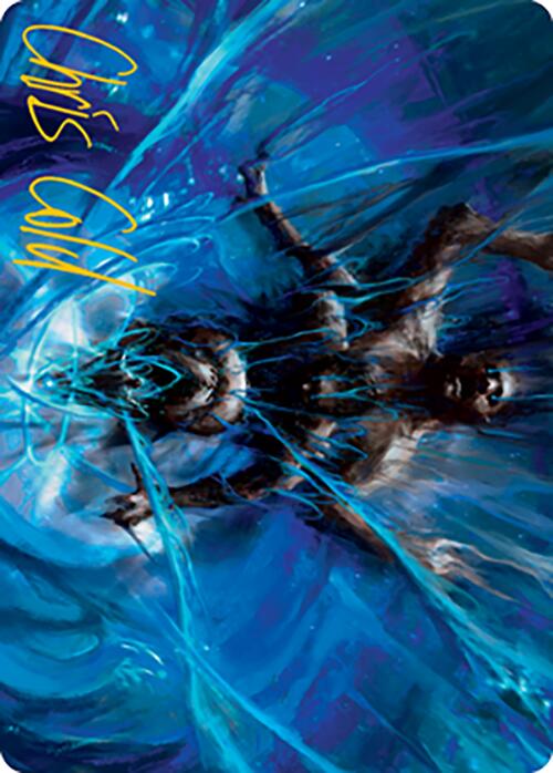 Shattered Ego Art Card (Gold - Stamped Signature) [Modern Horizons 2 Art Series] - Card Brawlers