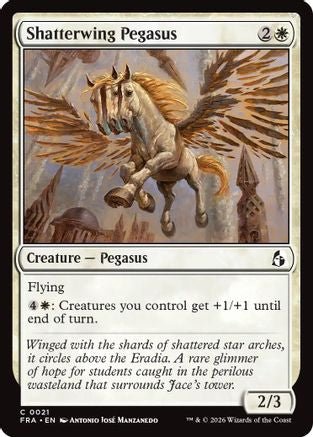 Shatterwing Pegasus (FRA-021) - Reality Fracture - Card Brawlers