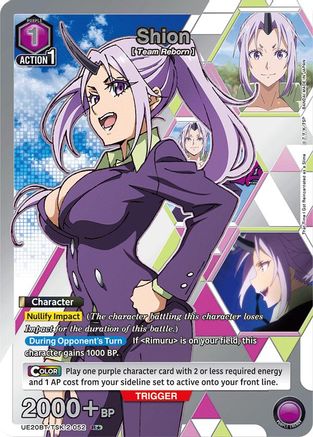 Shion (052) (R*) (UE20BT/TSK-2-052) - UE20BT That Time I Got Reincarnated as a Slime Foil - Card Brawlers