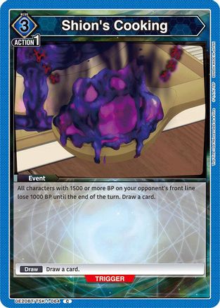 Shion's Cooking (UE20BT/TSK-1-064) - UE20BT That Time I Got Reincarnated as a Slime - Card Brawlers