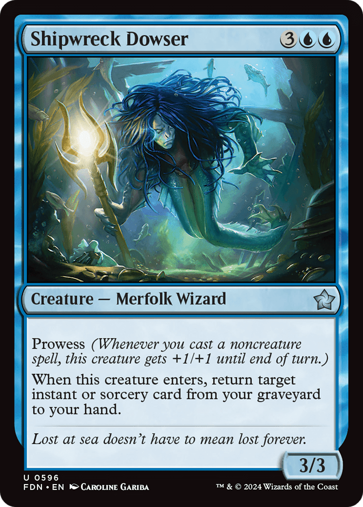Shipwreck Dowser [Foundations] - Card Brawlers
