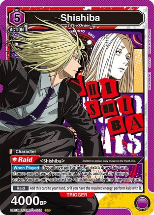 Shishiba (055) (UE19BT/SMD-1-055) - UE19BT SAKAMOTO DAYS Foil - Card Brawlers