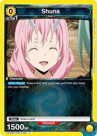 Shuna (006) (UE20BT/TSK-2-006) - UE20BT That Time I Got Reincarnated as a Slime - Card Brawlers