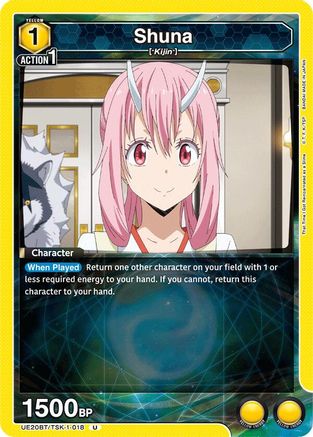 Shuna (018) (UE20BT/TSK-1-018) - UE20BT That Time I Got Reincarnated as a Slime - Card Brawlers