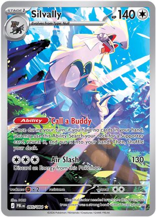 Silvally (095/084) - Holofoil [ME05 Pitch Black] - Card Brawlers